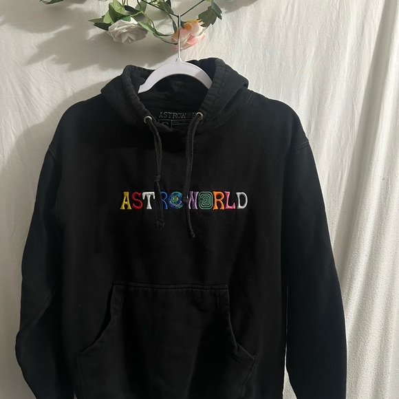 Sweaters - Astroworld Black Hoodie wish you were here